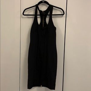 Jay Godfrey black silk dress